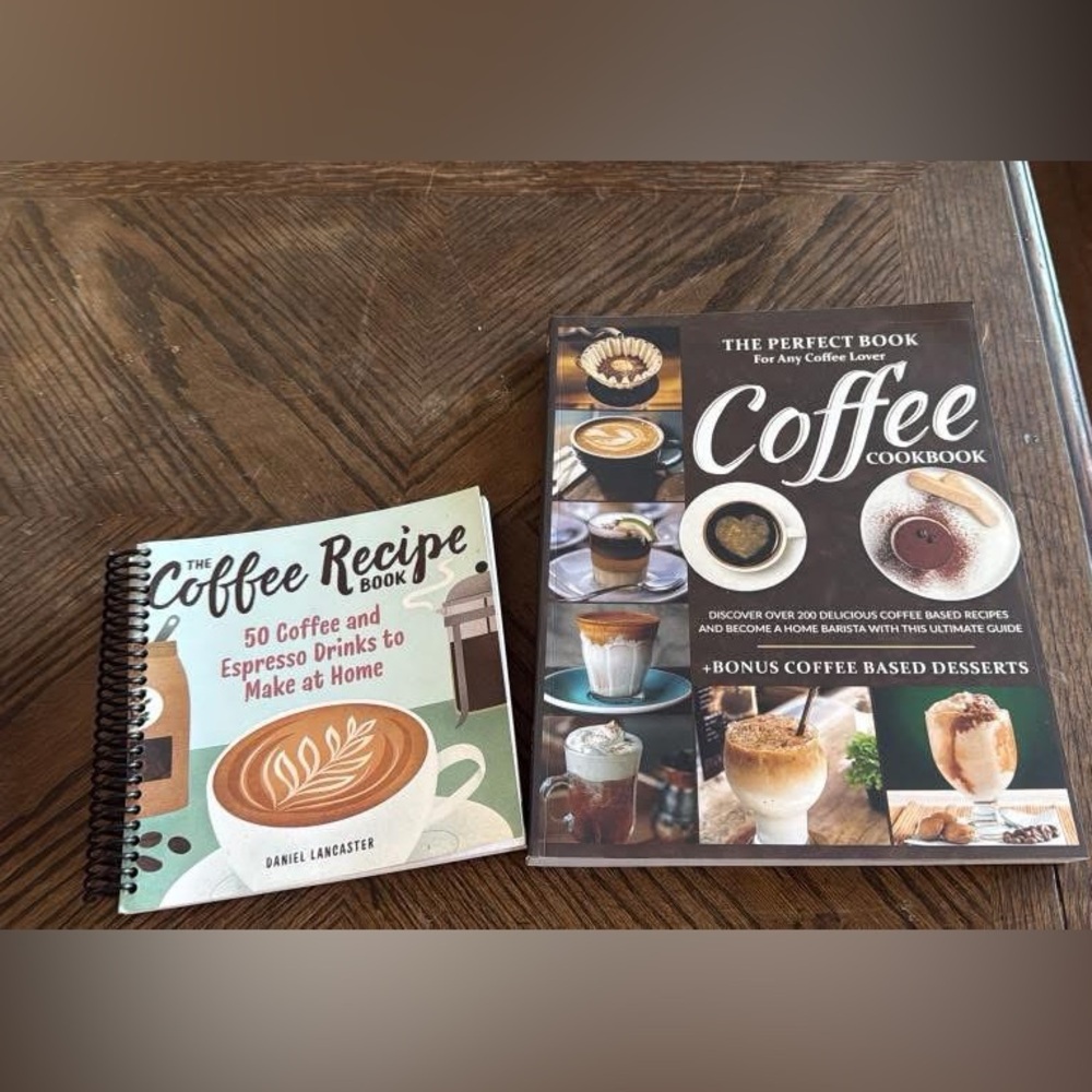 Coffee Recipe Book Set